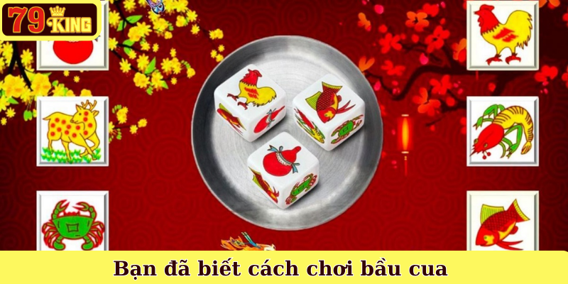 Bạn đã biết cách chơi bầu cua