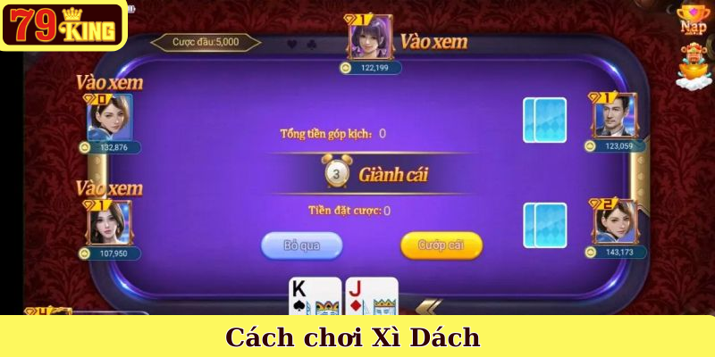 cách chơi xì dách
