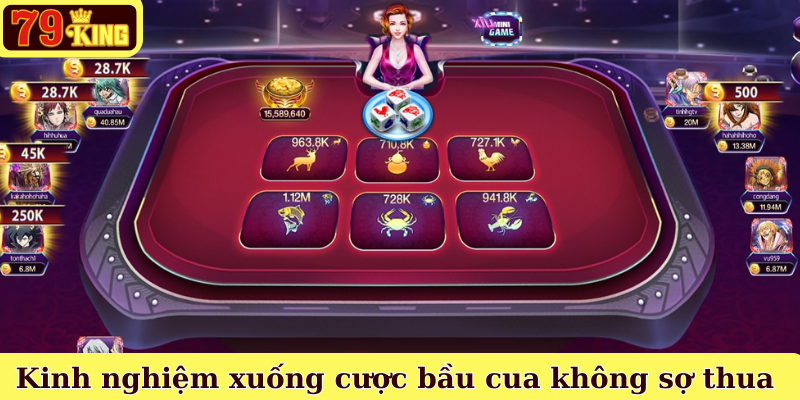 Kinh nghiệm xuống cược bầu cua không sợ thua