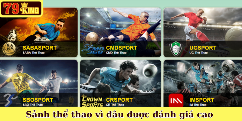 Sảnh thể thao vì đâu được đánh giá cao